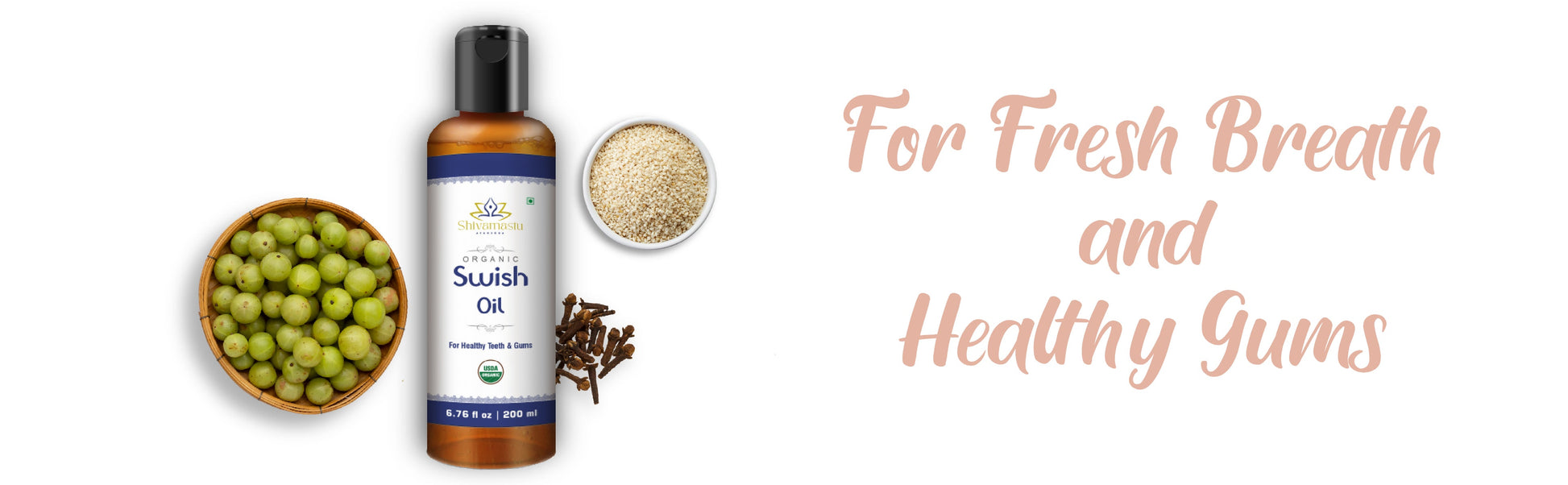 Shivamastu Ayurveda Organic Swish Oil - Swadesiicart