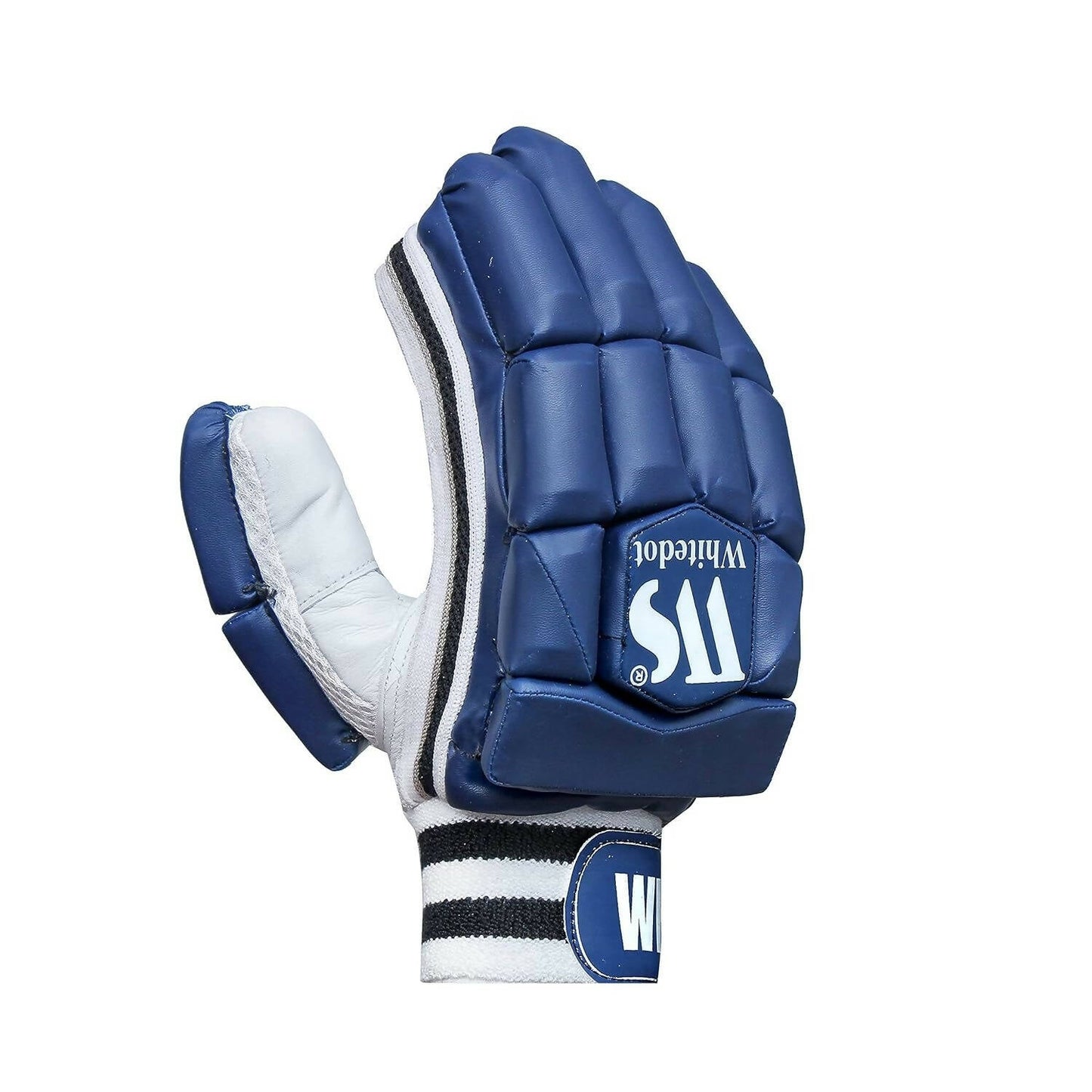 Whitedot Capital Cricket Batting Gloves Mens|Adult|Large Right Hand|Navy Blue - Swadesiicart