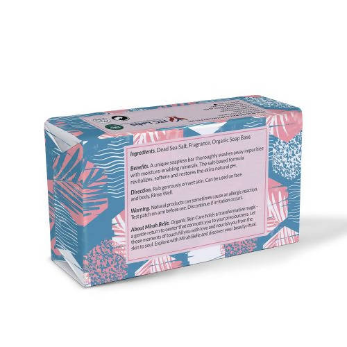 Mirah Belle Dead Sea Salt Exfoliating Soap - Swadesiicart