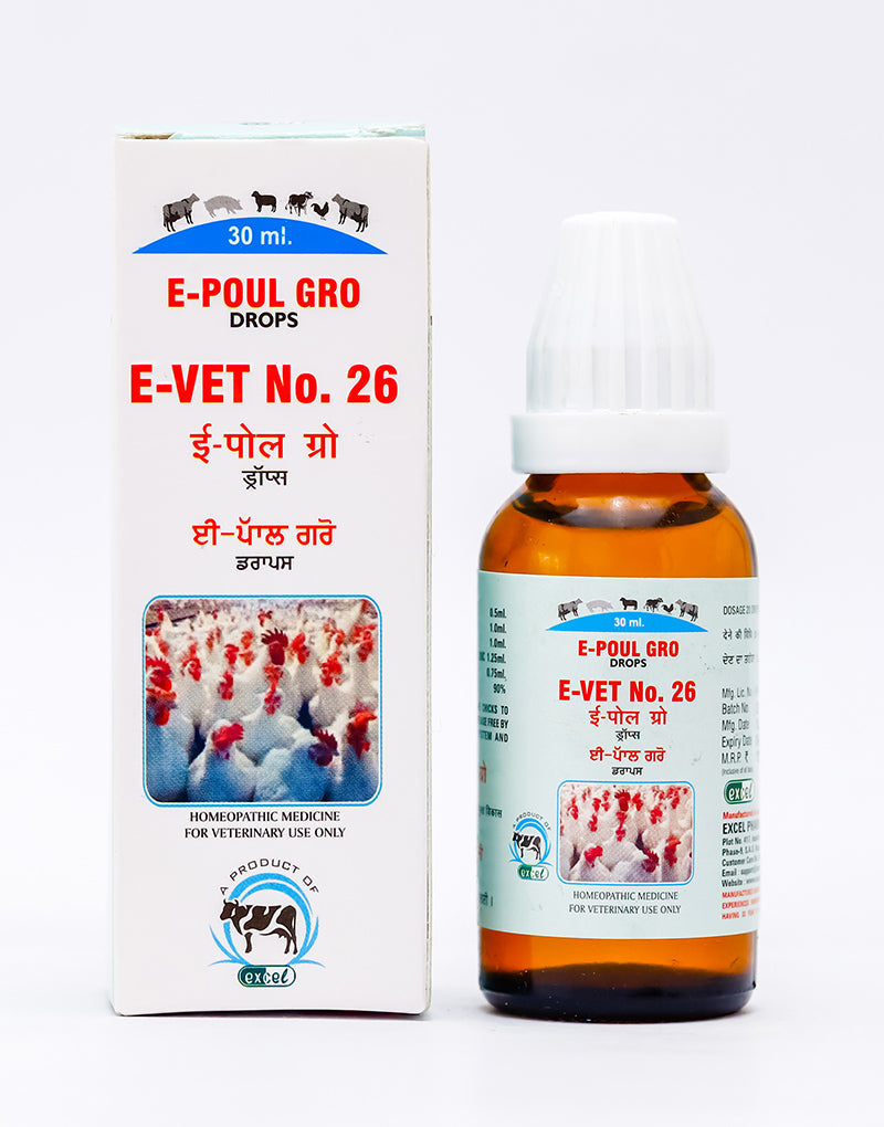 Excel Pharma E-Poul Gro Drops - Swadesiicart