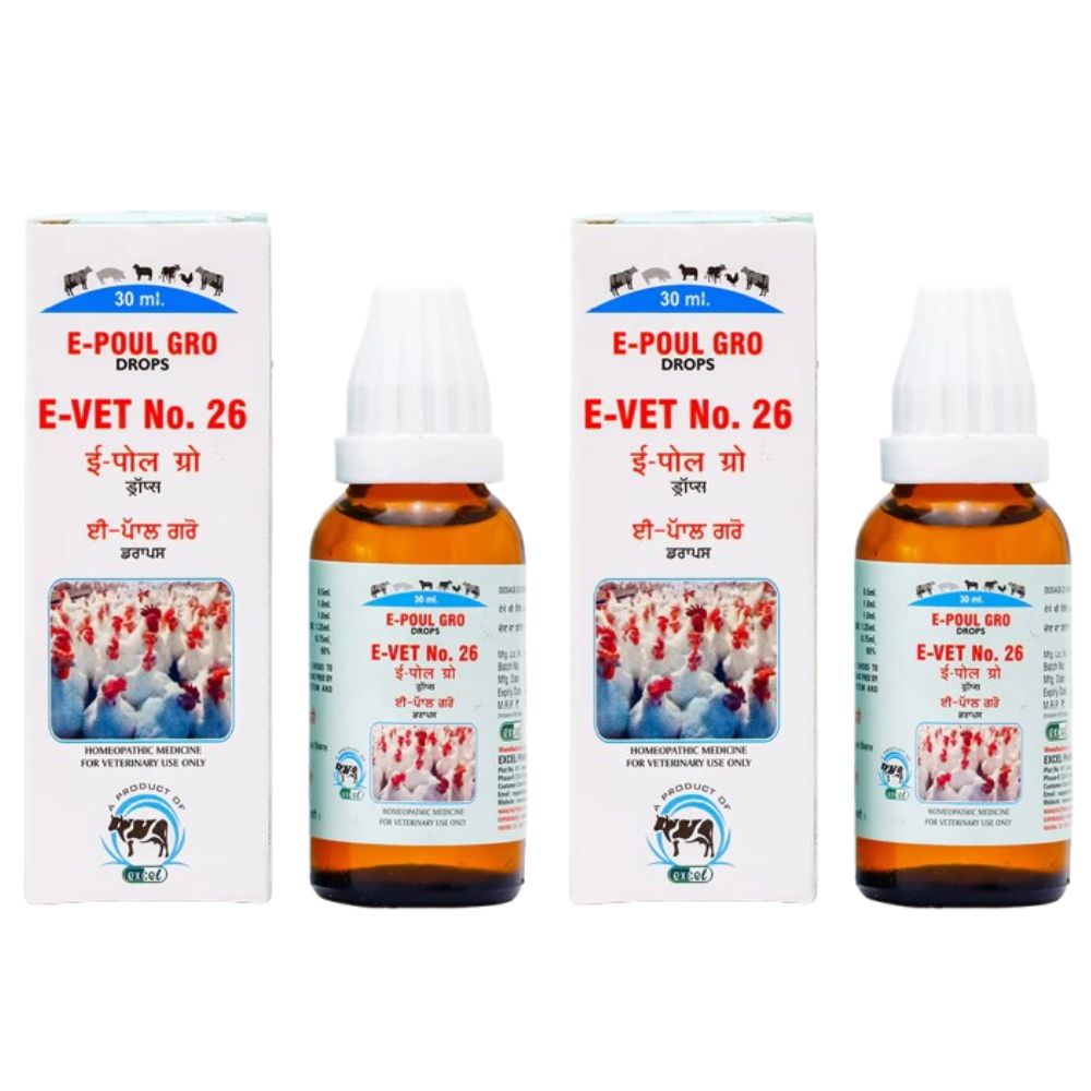 Excel Pharma E-Poul Gro Drops - Swadesiicart