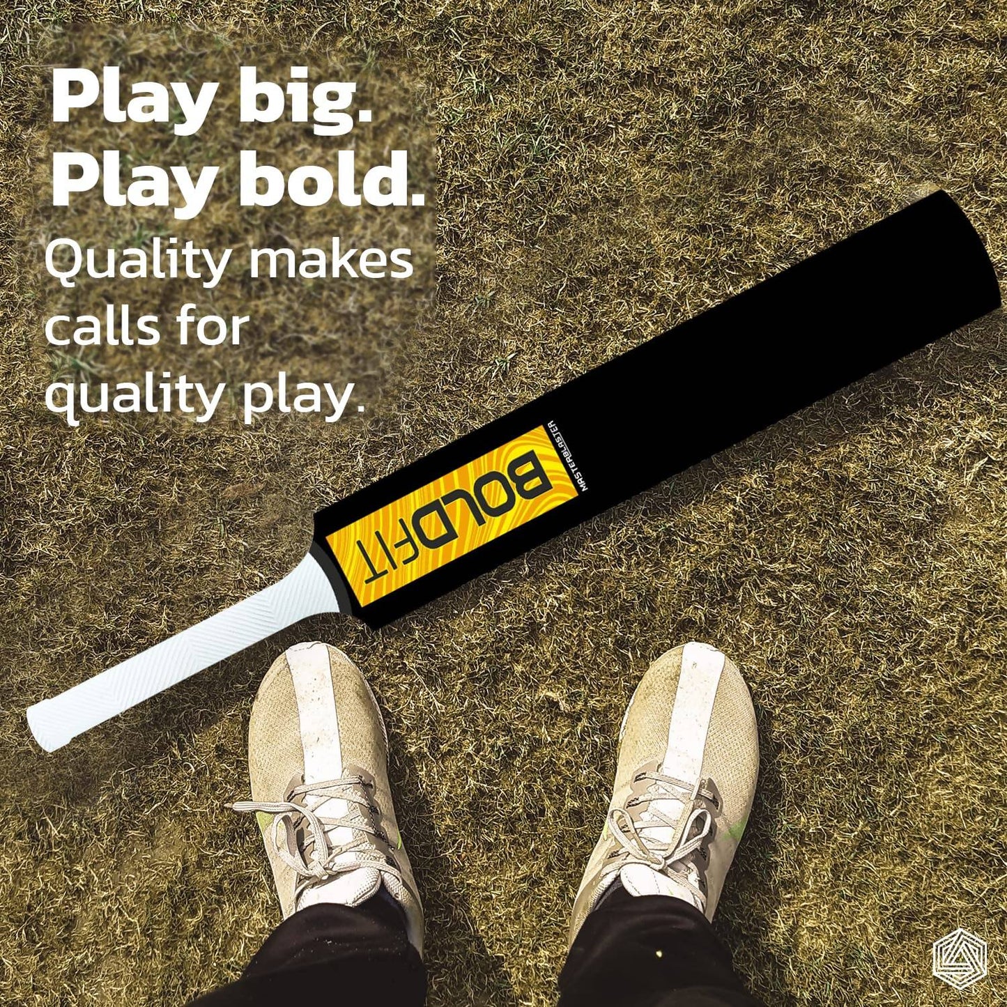 Boldfit Turf Cricket Bat (Full Size) - Swadesiicart