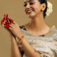Ruby Raang Golden Bangle | Swadesiicart
