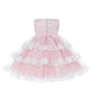 Asmaani Baby Girl's Multi-Coloured Satin A-Line Maxi Full Length Dress (AS-DRESS-22112)