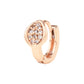 Stylish Latest Fashion Rose Gold-Polished AD Stone Contemporary Studs Earrings for women - Wahe Jewels - Swadesiicart