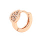 Stylish Latest Fashion Rose Gold-Polished AD Stone Contemporary Studs Earrings for women - Wahe Jewels - Swadesiicart