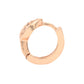 Stylish Latest Fashion Rose Gold-Polished AD Stone Contemporary Studs Earrings for women - Wahe Jewels - Swadesiicart