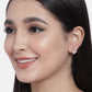 Stylish Latest Fashion Rose Gold-Polished Square Studs Earrings for Women - Wahe Jewels - Swadesiicart