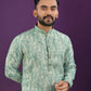 Anaita Sea Green Digital Print Kurta