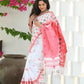 Beatitude White Cotton Jamdani Saree