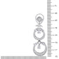 Stylish Latest Fashion Rose Gold-Polished Glittering Crystal AD Stone studded Earrings for Women & Girls - Wahe Jewels - Swadesiicart