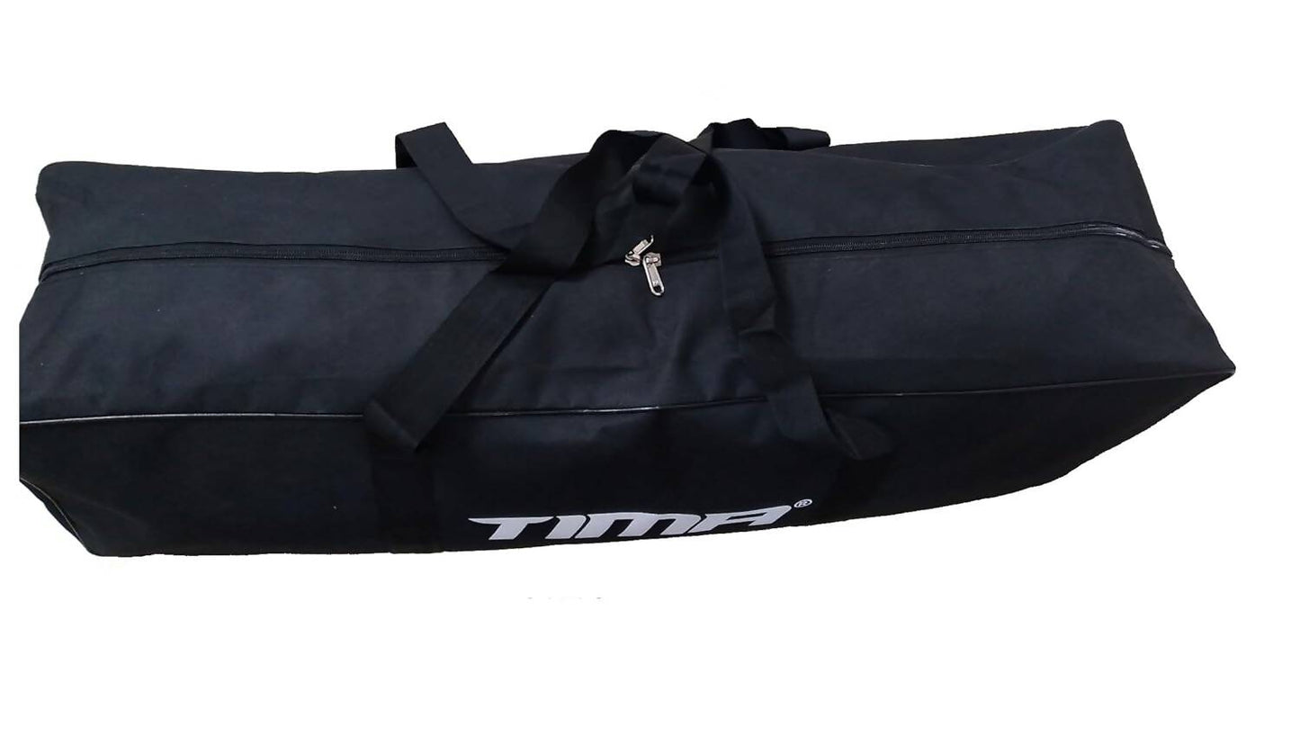 Tima Polyester, Rayon Team And Individual Cricket Kit Bag (Black) - Swadesiicart