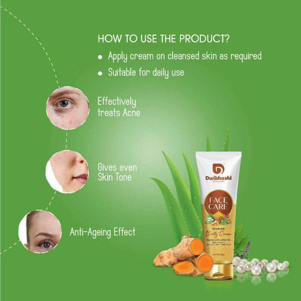 Dwibhashi Herbal Face Cream - Swadesiicart