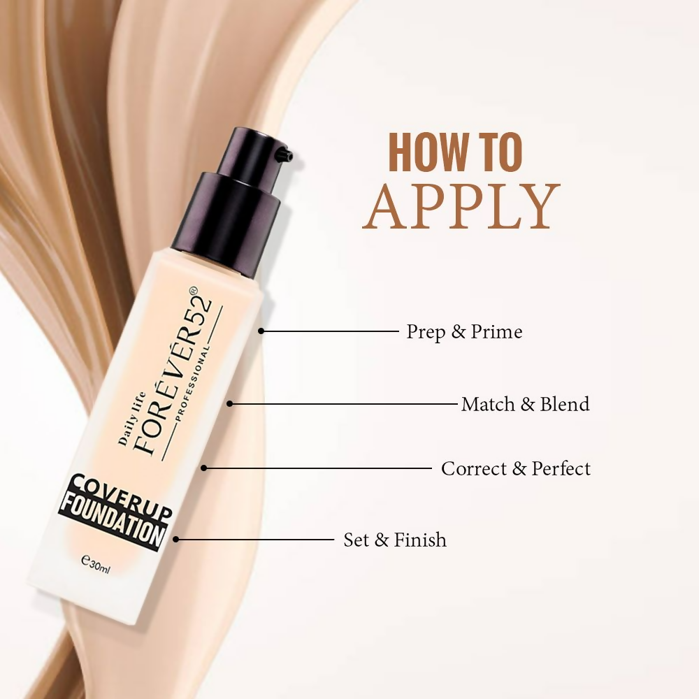 Daily Life Forever52 Coverup Foundation - FCU10.1 | Swadesiicart