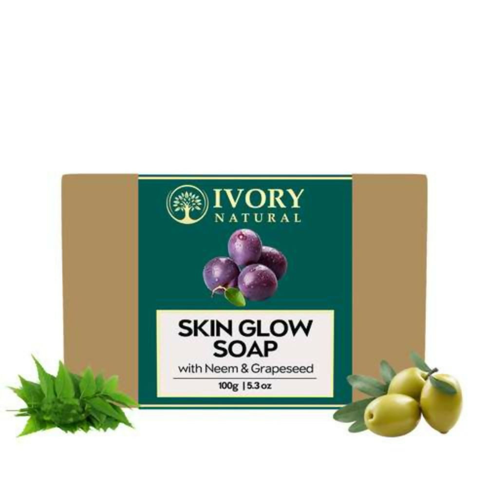 Ivory Natural Skin Glow Soap - Revitalizes, Moisturizes, And Natural Radiance | Swadesiicart