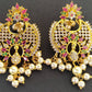 Multicolor AD Designer Earrings - Swadesiicart