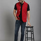 Even Apparels Nehru Jacket With Welt Pockets - Red | Swadesiicart