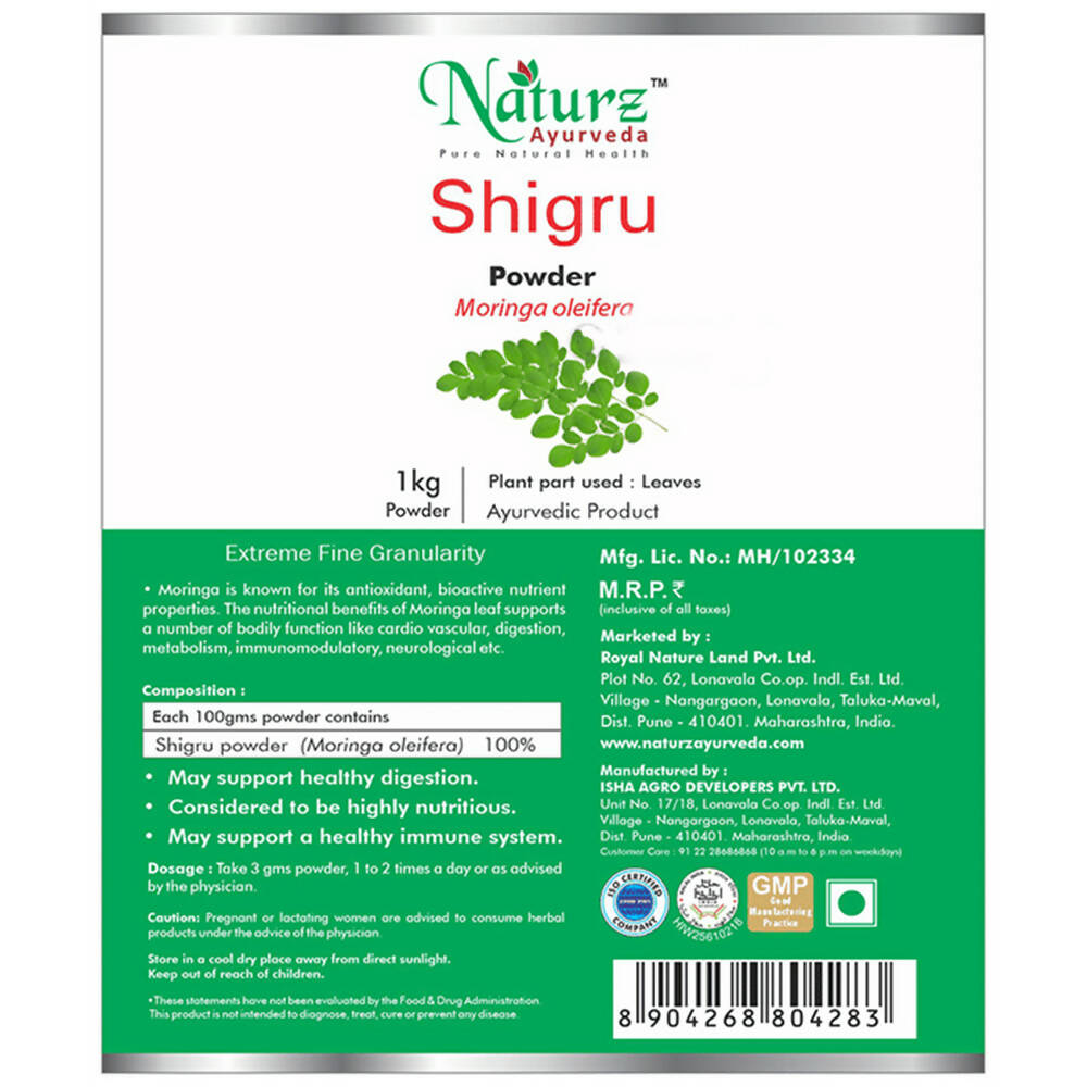 Naturz Ayurveda Shigru Powder | Swadesiicart