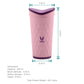 Vaya Drynk Kid'S Stainless Steel Tumbler With Spill-Proof Pediasafe Lid - 350ml (Pink) | Swadesiicart
