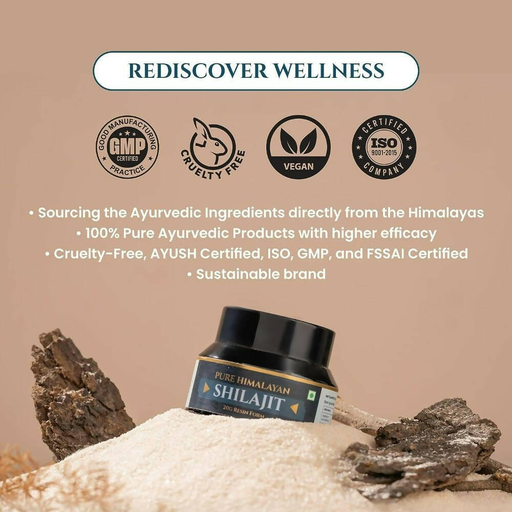 Veda & Grace Pure Himalayan Sj / Sj Resin - Swadesiicart