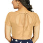 Aastha Fashion Women's Beige Art Silk Designer Festive Wear Readymade Blouse