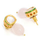 Ruby Raang Pink Kundan Studs | Swadesiicart