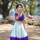 Jyoti Fashion Classy Blue Heavy Chenille Sequins Embroidered Kids Lehenga Choli Set | Swadesiicart