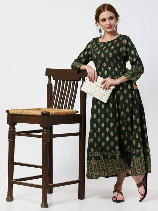 Cheera Anarkali Flair Kurti - Cheera