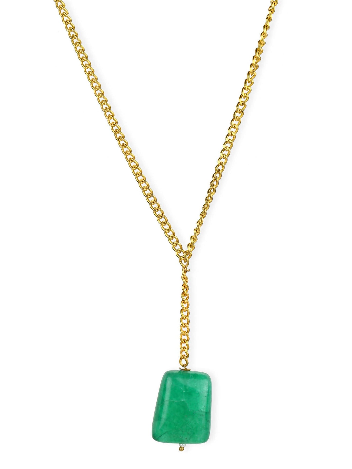 Women's Gold-Polished Chain - Ruby Raang | Swadesiicart
