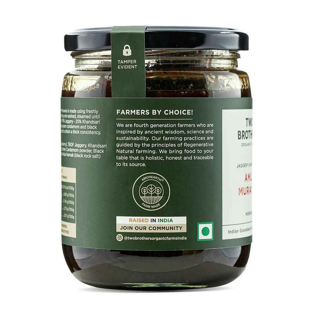 Two Brothers Organic Farms Amla Murabba - Swadesiicart