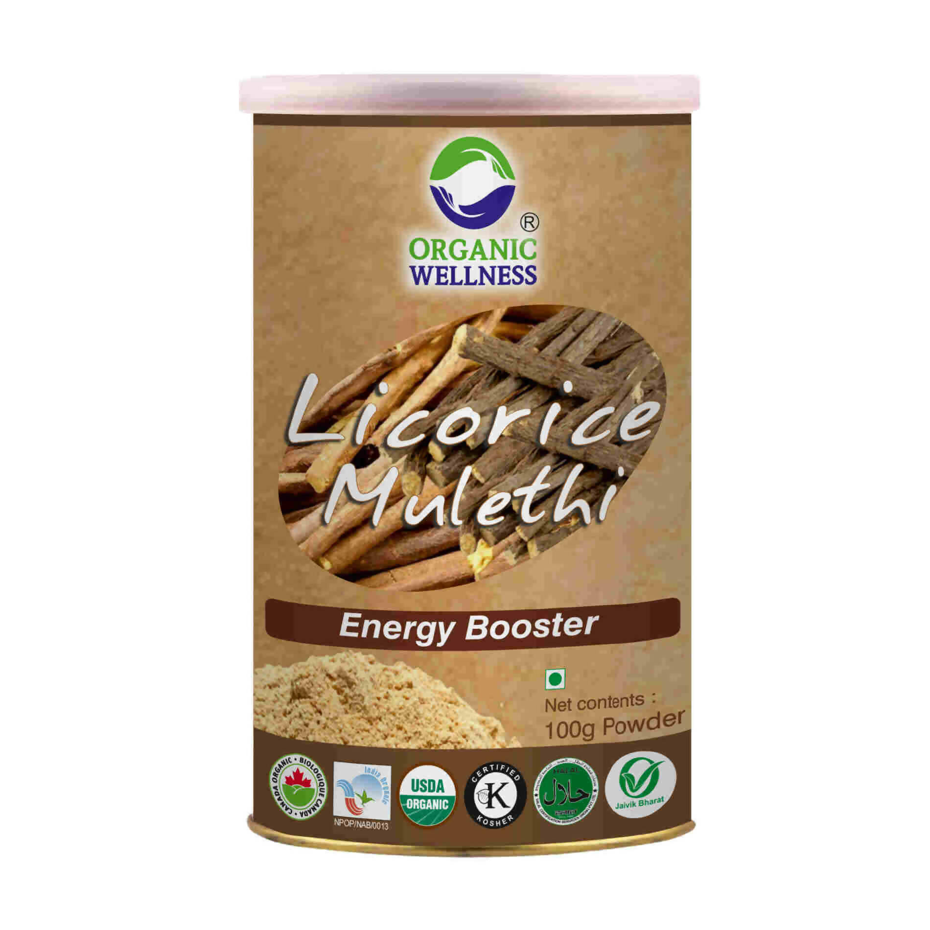 Organic Wellness Licorice Mulethi Powder - Organic Wellness Products Private Limited