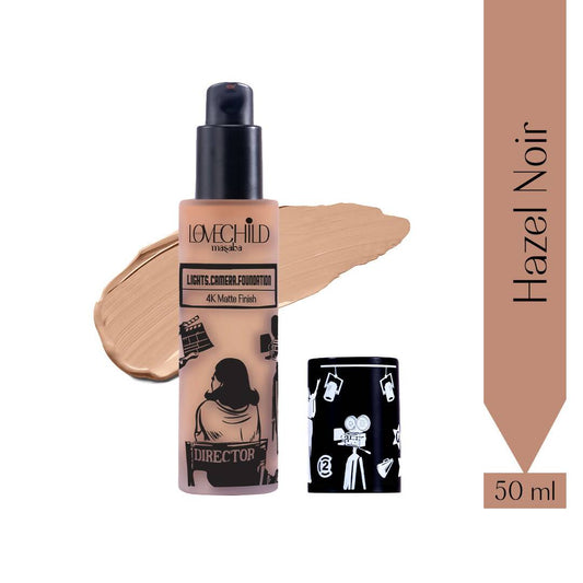 LoveChild By Masaba Gupta Lights. Camera. Foundation - Hazel Noir | Swadesiicart