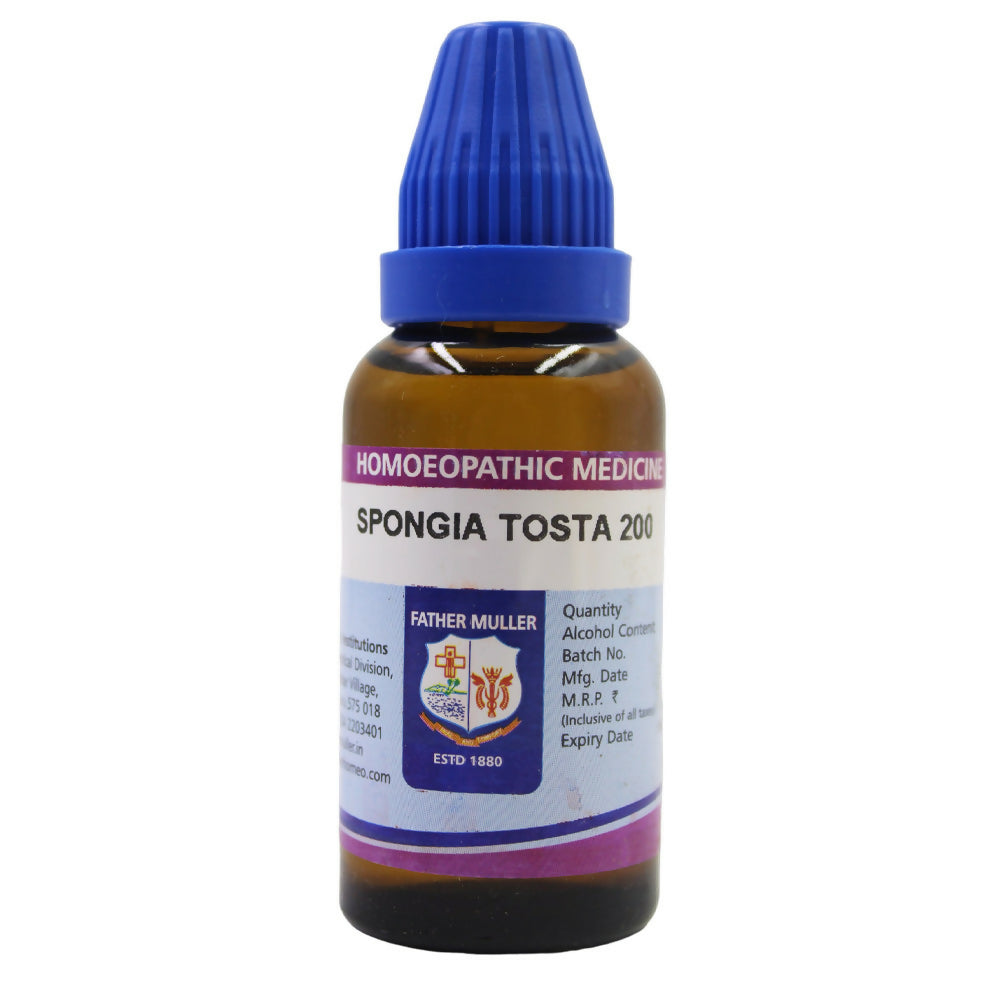 Father Muller Spongia Tosta Dilution - Swadesiicart