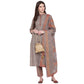 NOZ2TOZ Women's Grey Kurta & Palazzo With Dupatta- (3pcs set) - Swadesiicart