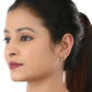 AanyaCentric Gold-Polished Mangalsutra with Pendant, 2 Pair Earrings - Swadesiicart