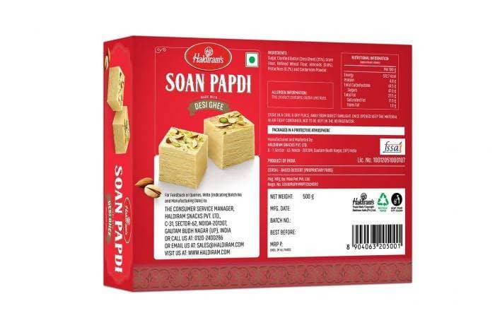 Haldiram's Soan Papdi | Swadesiicart