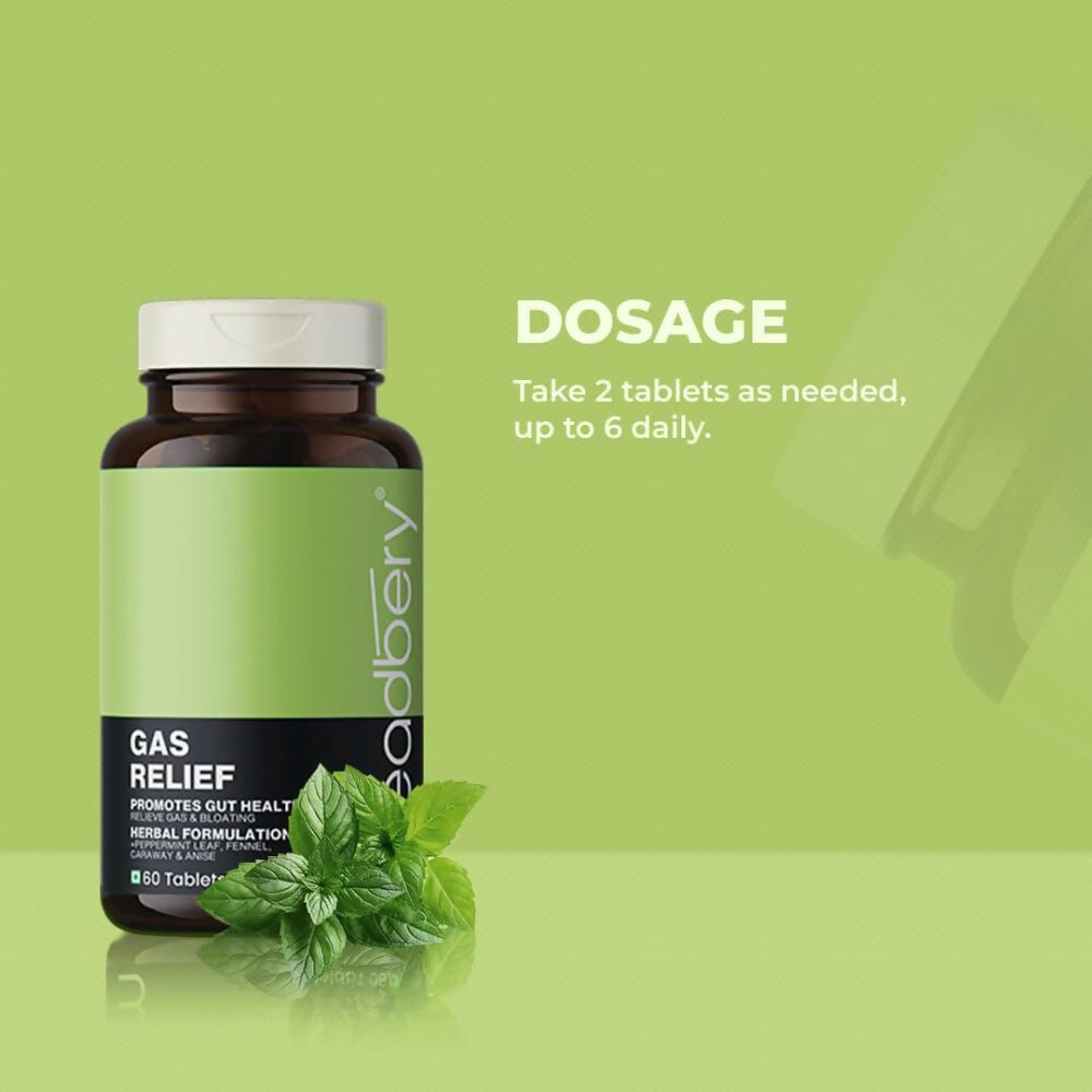 Meadbery Gas Relief Tablets | Swadesiicart