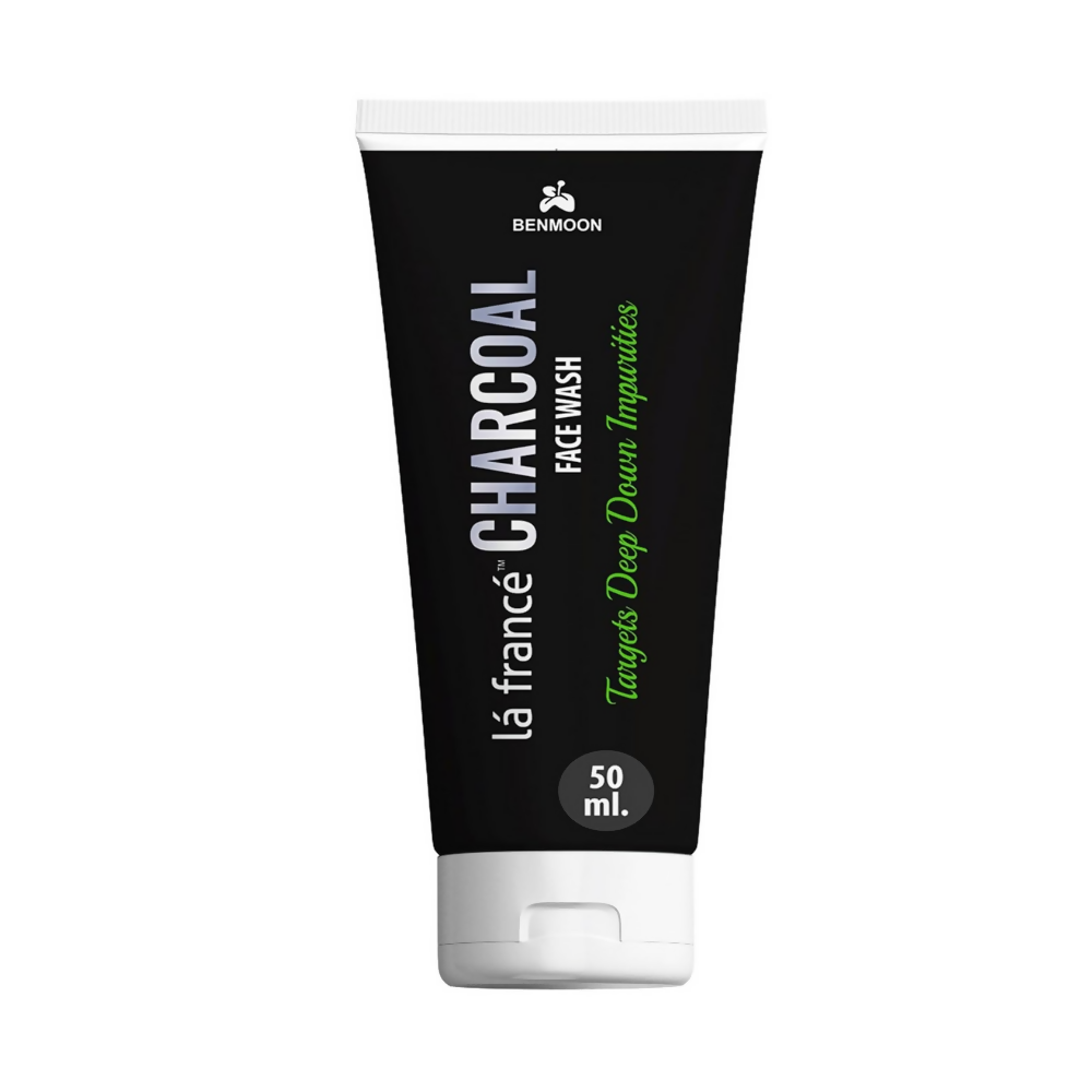 Benmoon Ayurveda La France Charcoal Face Wash - Benmoon Pharma