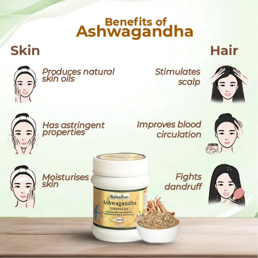 Rajasthan Herbals Ashwagandha Granules | Swadesiicart