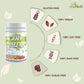 Myherb Plant Protein Powder, Pea And Brown Rice Protein Powder - Chocolate Flavour - Swadesiicart