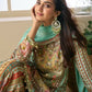 Anaita Sea Green Heavy Crepe Silk Ready Made Suit with Multi Digital Printed & Aari Work