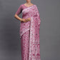 Shree Shyam Fashion Linen Cotton Purple Saree