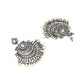 Diamond Earrings with Matching Maang Tikka- Ruby Raang | Swadesiicart
