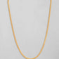 VOJ Men's Gold-Polished Self Designed Snake Chain | Swadesiicart