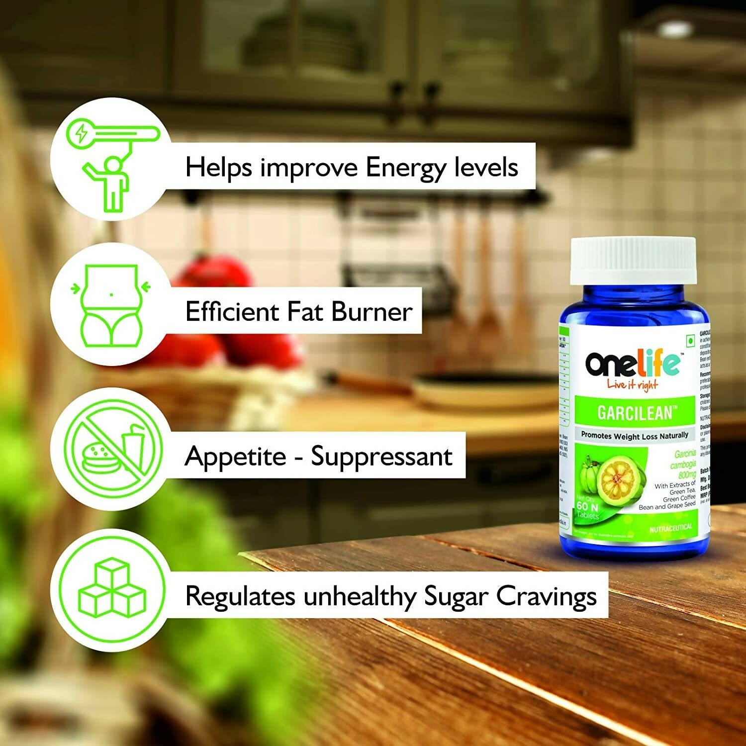 Onelife Garcilean Tablets - Swadesiicart