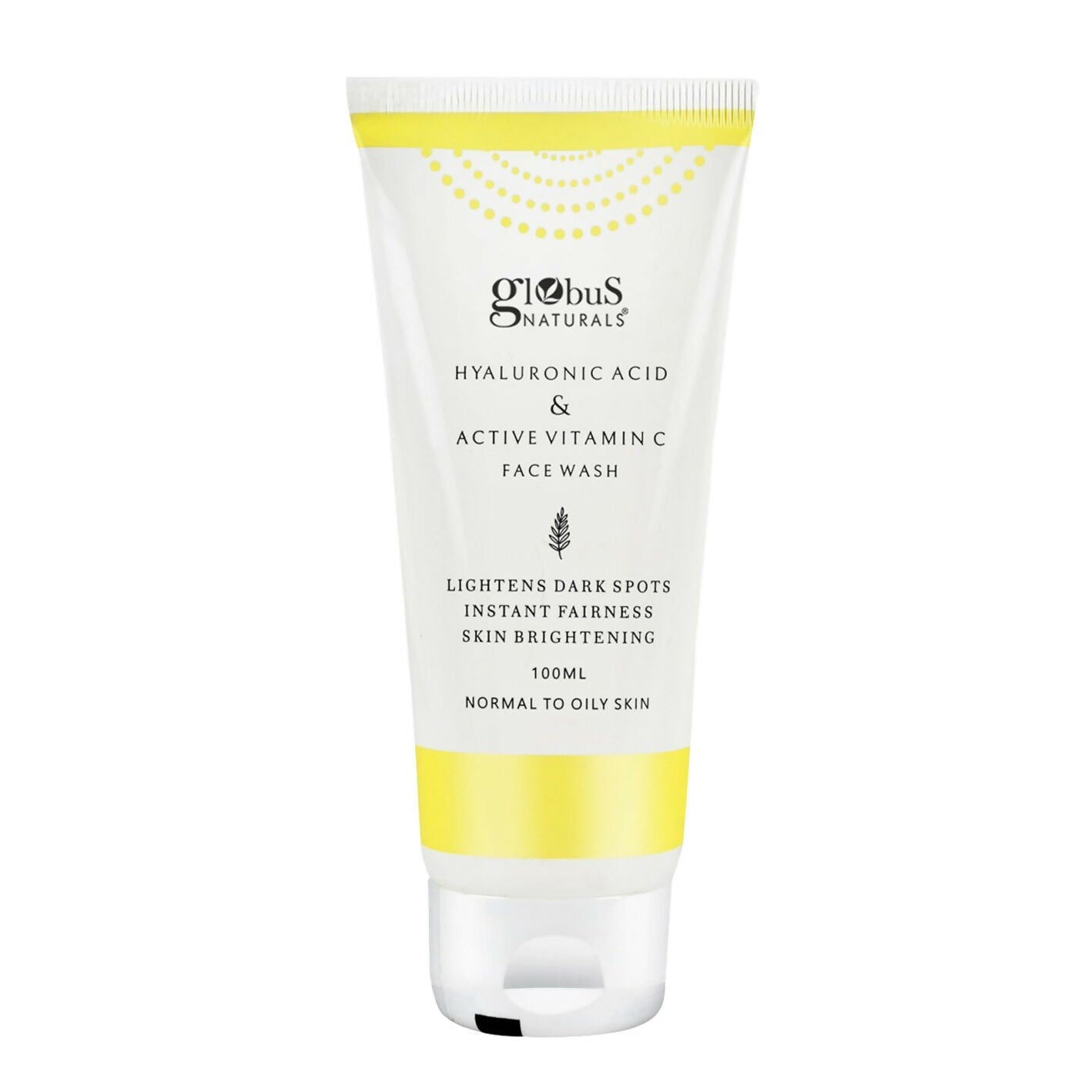 Globus Naturals Hyaluronic Acid & Vitamin C Face Wash | Swadesiicart