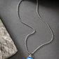 NVR Unisex Evil Eye Silver-Plated Stainless Steel Pendant with Chain - NR Retail-NVR