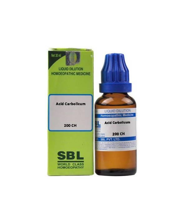 SBL Homeopathy Acid Carbolicum Dilution | Swadesiicart