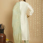 Jyoti Fashion Women's Off White Chanderi Silk Elegant Jardoshi Kurta with Trouser & Dupatta | Swadesiicart