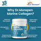 Dr. Morepen Biotin+ Advanced Tablets and Marine Collagen Protein Powder Chocolate Flavour Combo - Swadesiicart